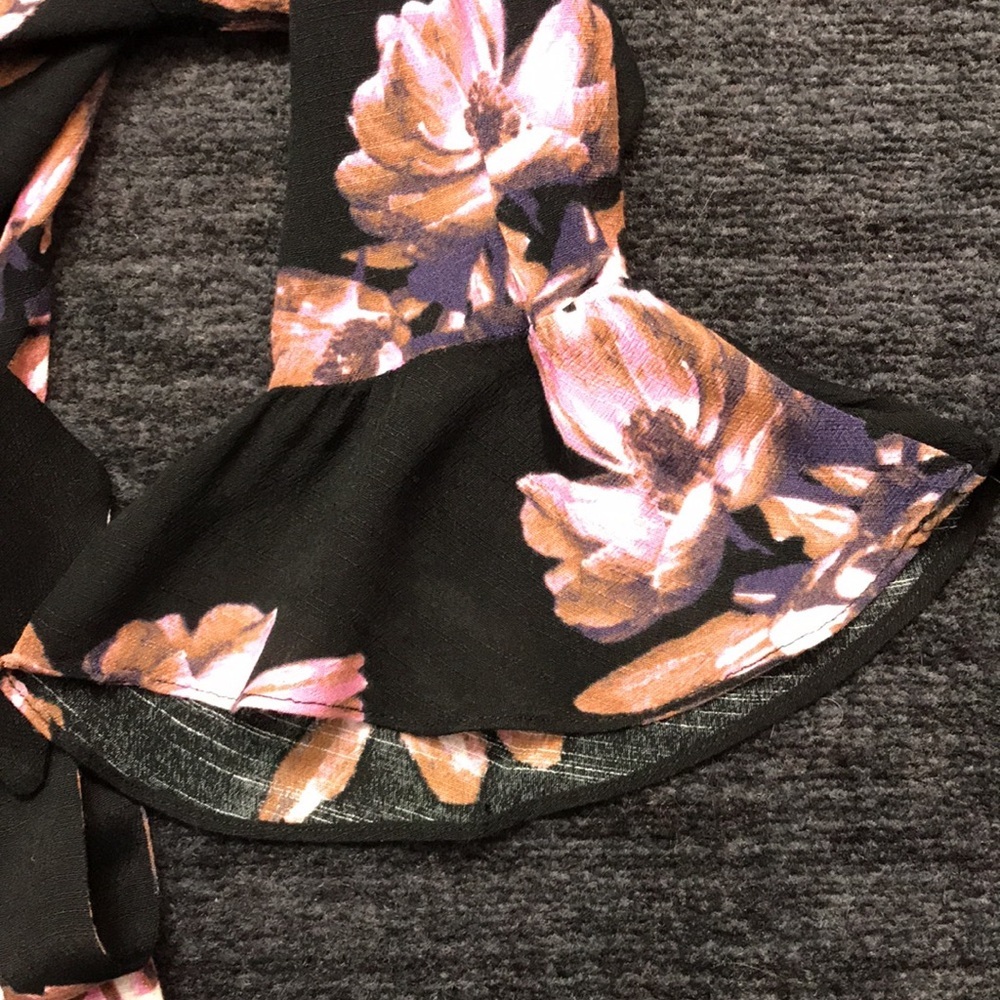 Free People All The Right Ruffles Romper - Picture 6 of 7